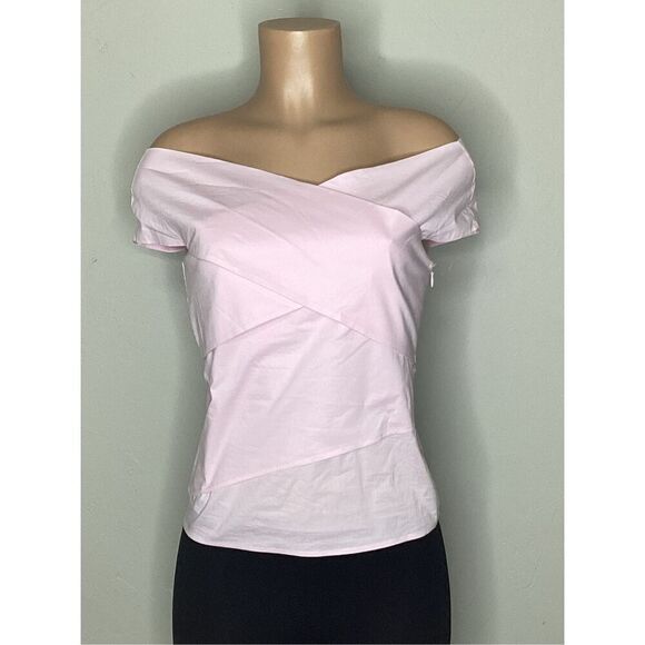 New. Bailey 44 pink Off-the-Shoulder Top. Size small. - Picture 2 of 10